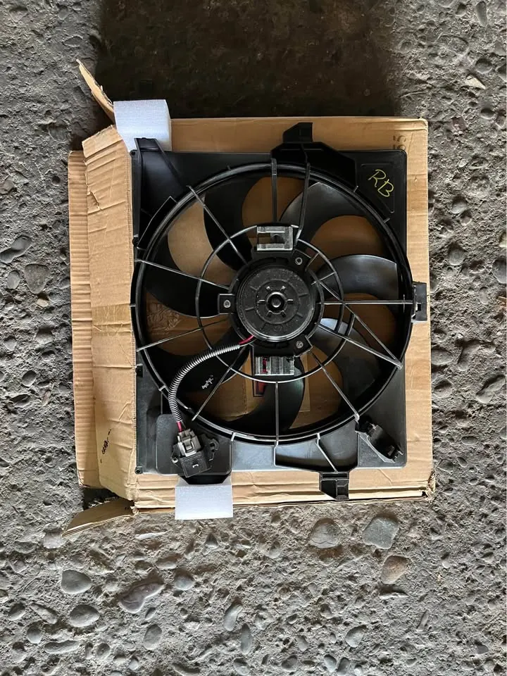 Electroventilador Hyundai Accent RB diésel (2011–2019) — fotografía del repuesto publicado por Outlet Carrocería
