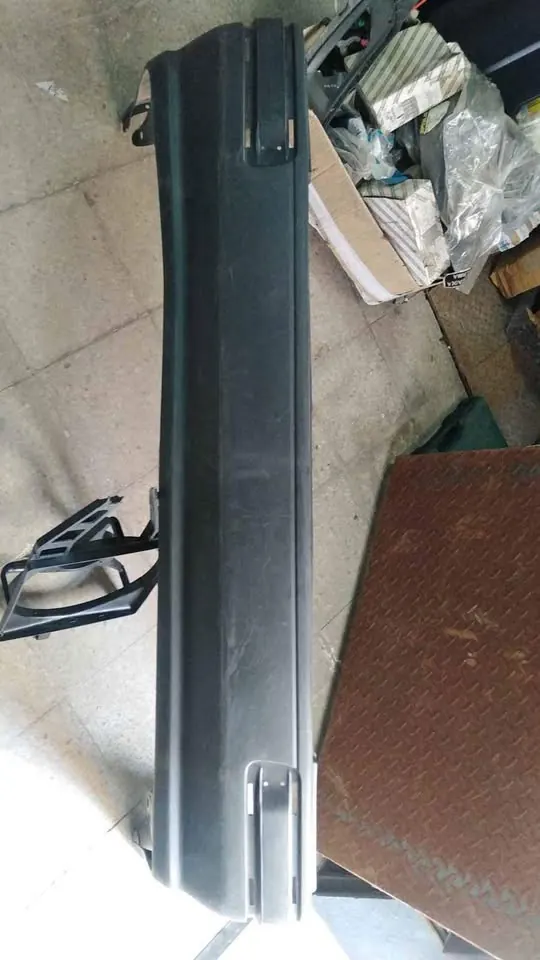 Parachoque trasero Toyota Tercel (95-97) — foto real del repuesto